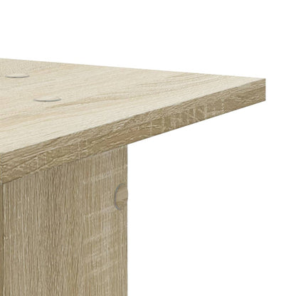 Stojany Na Rostliny 2 Ks Dub Sonoma 30 X 30 X 80 Cm Kompozit