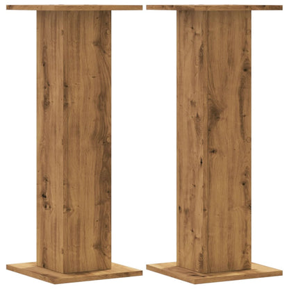 Stojany Na Rostliny 2 Ks Dub Artisan 30 X 30 X 80 Cm Kompozit