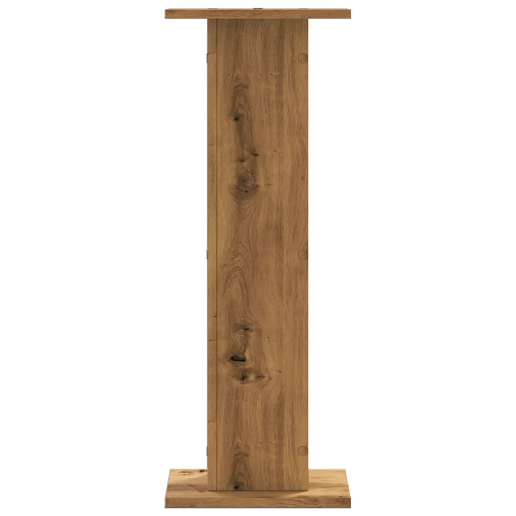 Stojany Na Rostliny 2 Ks Dub Artisan 30 X 30 X 80 Cm Kompozit