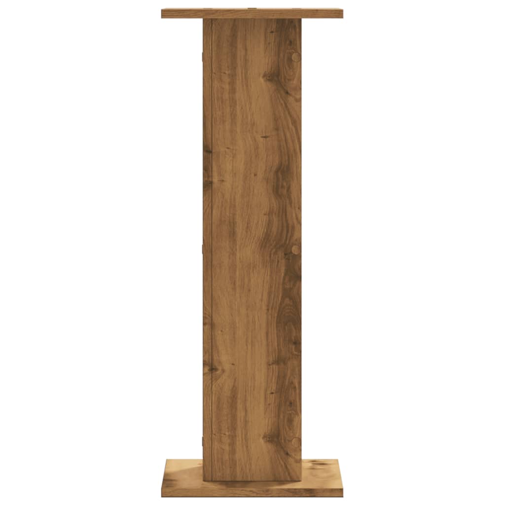 Stojany Na Rostliny 2 Ks Dub Artisan 30 X 30 X 80 Cm Kompozit