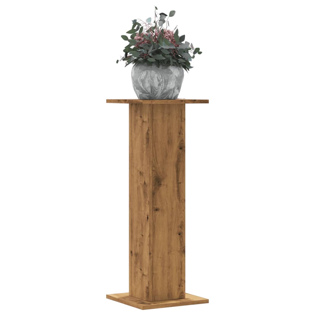 Stojany Na Rostliny 2 Ks Dub Artisan 30 X 30 X 80 Cm Kompozit