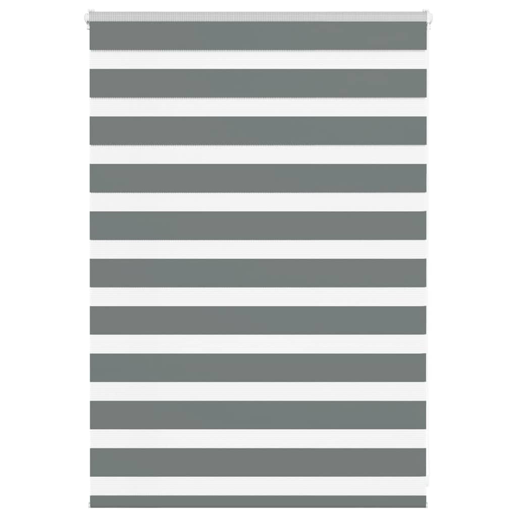 Zebra Roleta Šířka Látky 35,9 Cm Polyester Tmavě Šedá