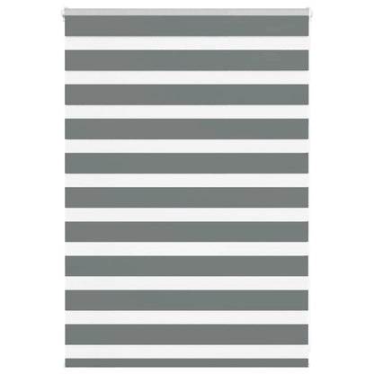 Zebra Roleta Šířka Látky 35,9 Cm Polyester Tmavě Šedá