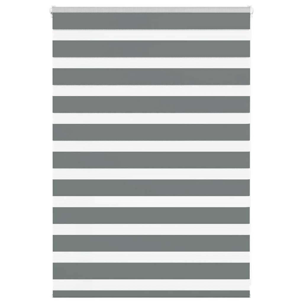 Zebra Roleta Šířka Látky 35,9 Cm Polyester Tmavě Šedá