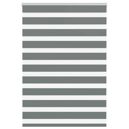 Zebra Roleta Šířka Látky 35,9 Cm Polyester Tmavě Šedá