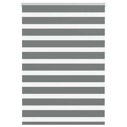 Zebra Roleta Šířka Látky 35,9 Cm Polyester Tmavě Šedá