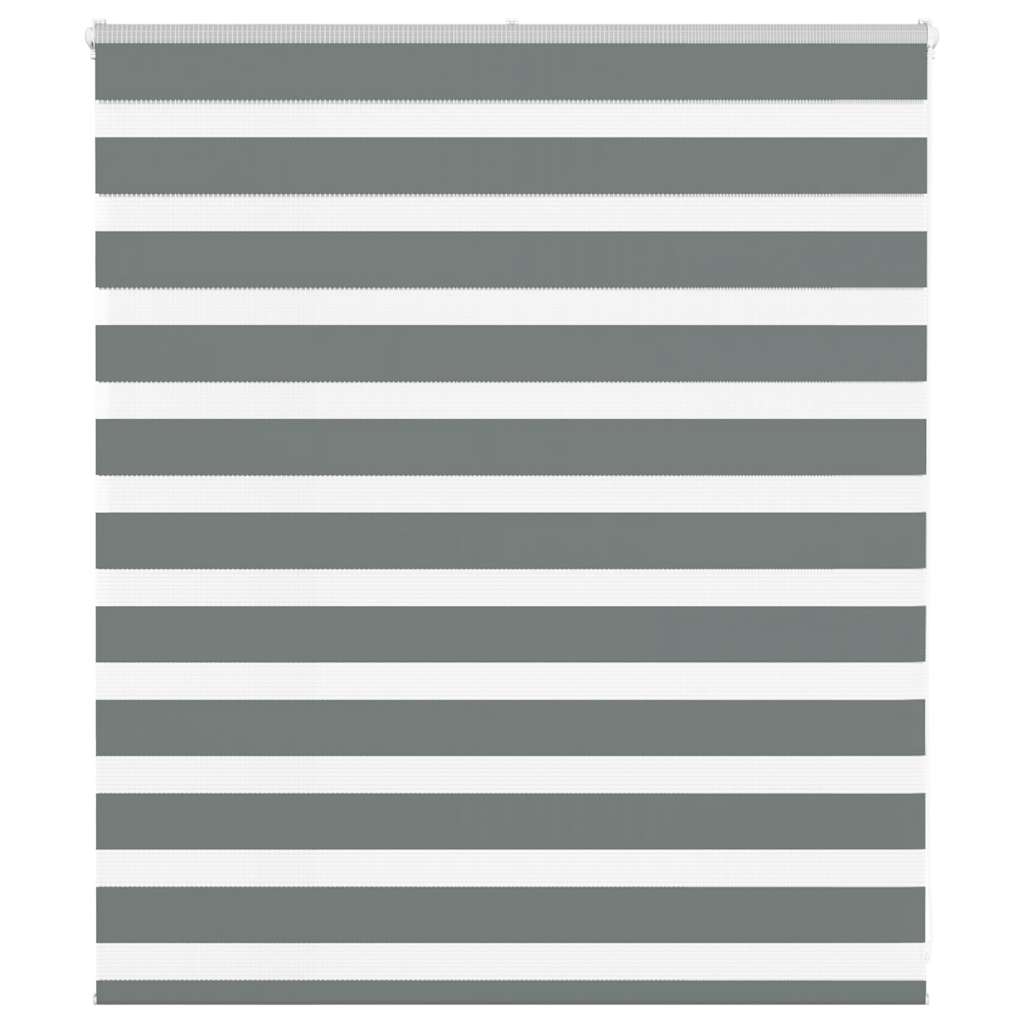 Zebra Roleta Šířka Látky 35,9 Cm Polyester Tmavě Šedá