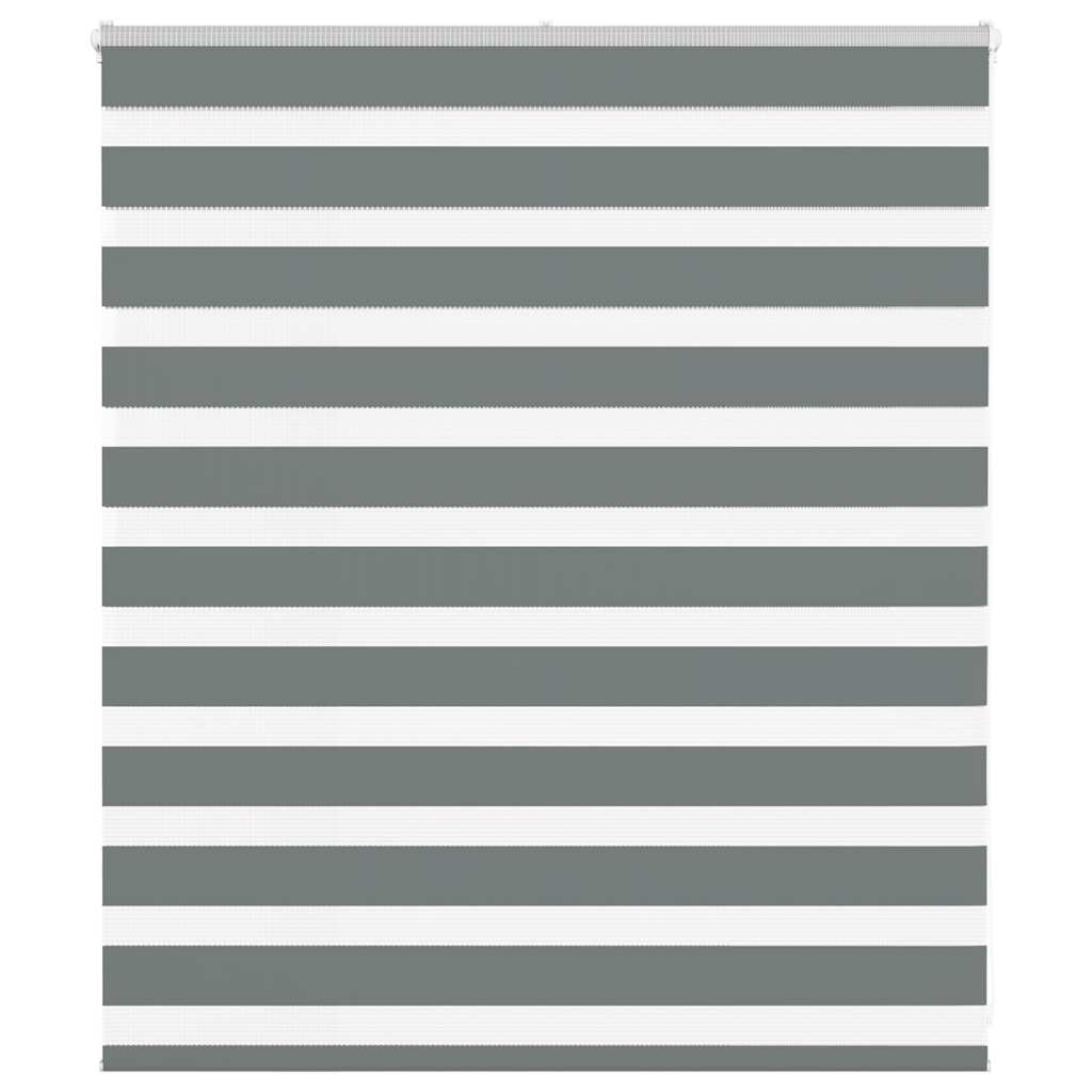 Zebra Roleta Šířka Látky 35,9 Cm Polyester Tmavě Šedá