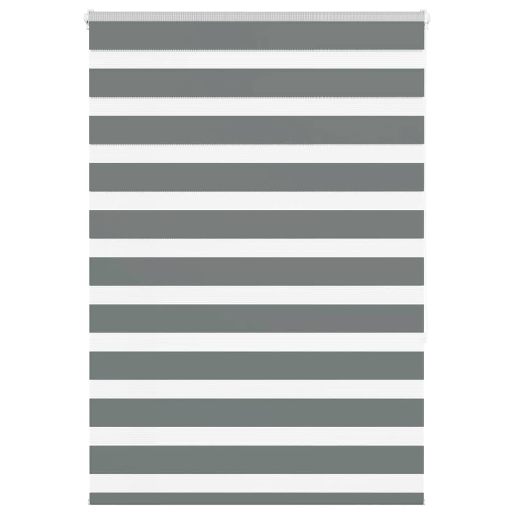 Zebra Roleta Šířka Látky 35,9 Cm Polyester Tmavě Šedá