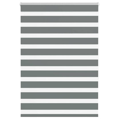Zebra Roleta Šířka Látky 35,9 Cm Polyester Tmavě Šedá