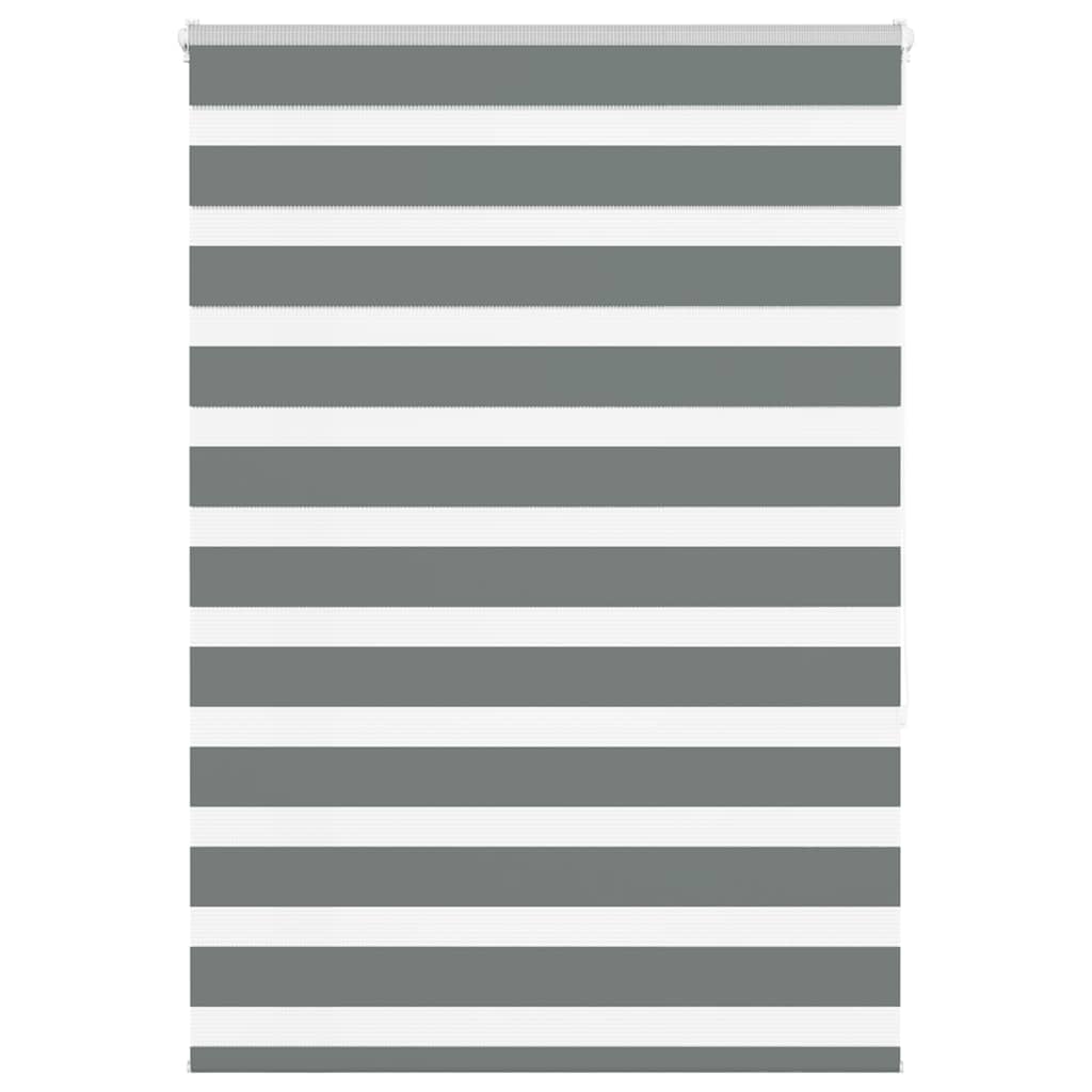 Zebra Roleta Šířka Látky 35,9 Cm Polyester Tmavě Šedá