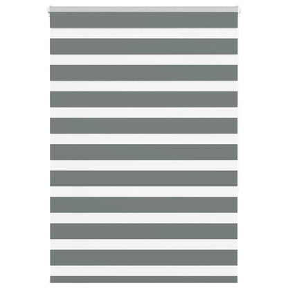 Zebra Roleta Šířka Látky 35,9 Cm Polyester Tmavě Šedá