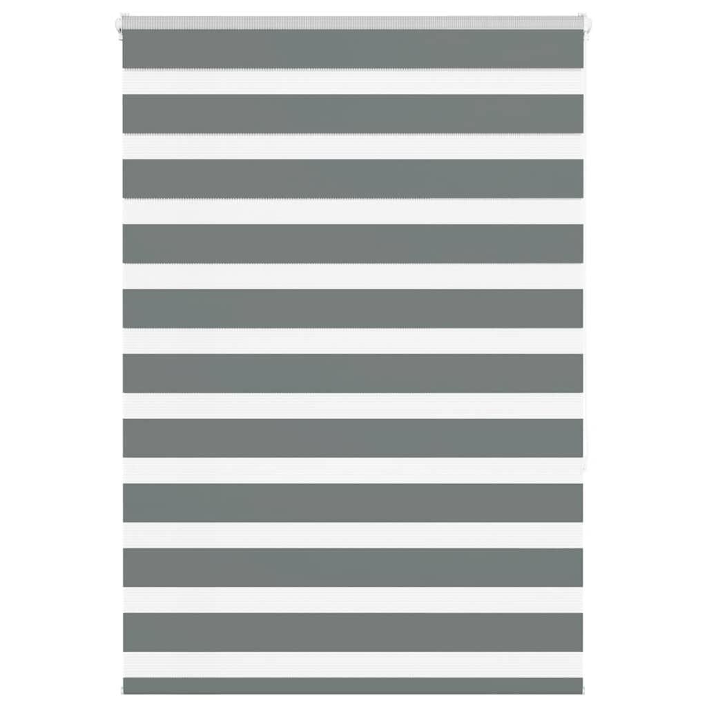 Zebra Roleta Šířka Látky 35,9 Cm Polyester Tmavě Šedá