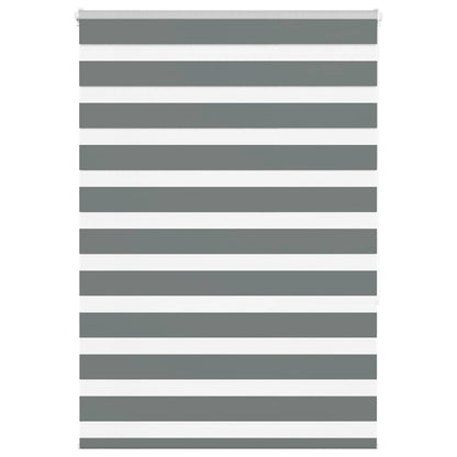 Zebra Roleta Šířka Látky 35,9 Cm Polyester Tmavě Šedá