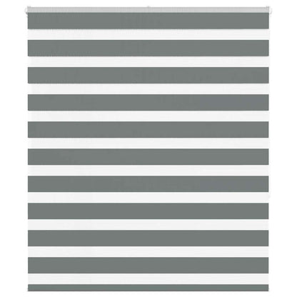 Zebra Roleta Šířka Látky 35,9 Cm Polyester Tmavě Šedá