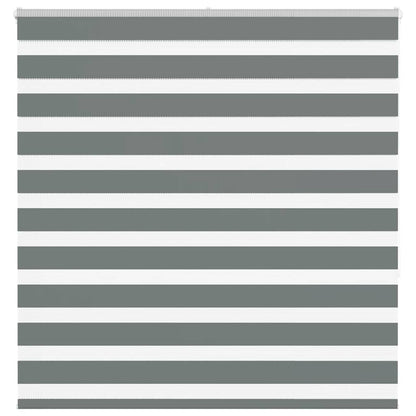 Zebra Roleta Šířka Látky 35,9 Cm Polyester Tmavě Šedá