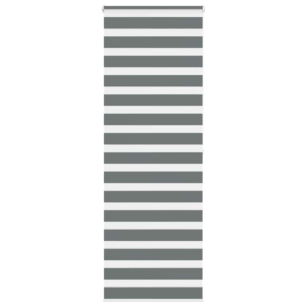 Zebra Roleta Šířka Látky 35,9 Cm Polyester Tmavě Šedá