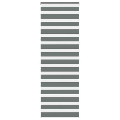 Zebra Roleta Šířka Látky 35,9 Cm Polyester Tmavě Šedá