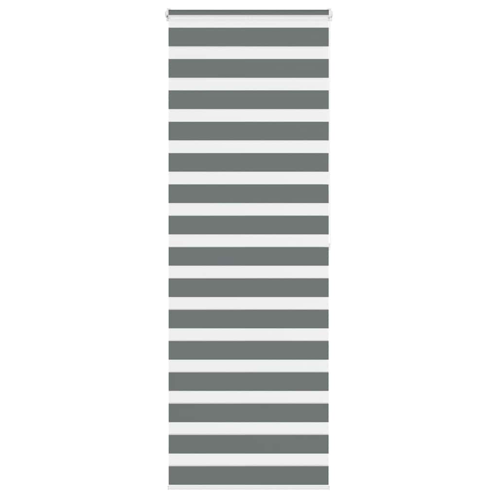 Zebra Roleta Šířka Látky 35,9 Cm Polyester Tmavě Šedá