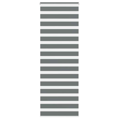 Zebra Roleta Šířka Látky 35,9 Cm Polyester Tmavě Šedá