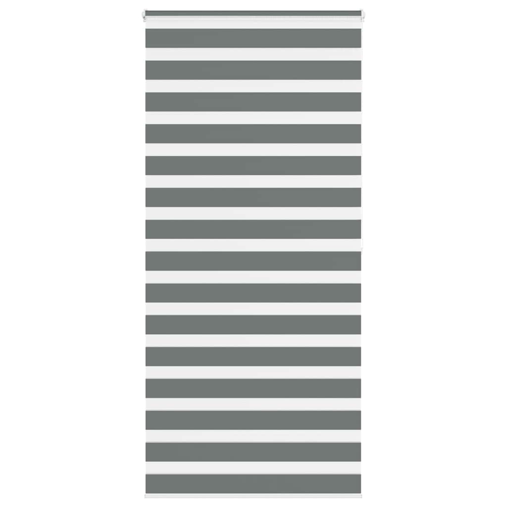 Zebra Roleta Šířka Látky 35,9 Cm Polyester Tmavě Šedá