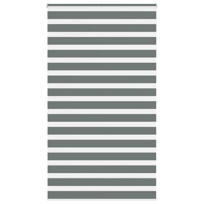 Zebra Roleta Šířka Látky 35,9 Cm Polyester Tmavě Šedá