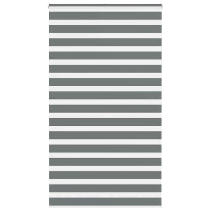 Zebra Roleta Šířka Látky 35,9 Cm Polyester Tmavě Šedá