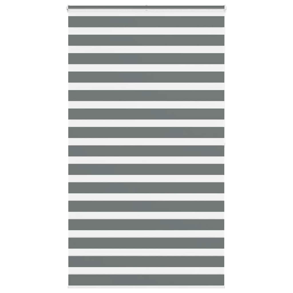 Zebra Roleta Šířka Látky 35,9 Cm Polyester Tmavě Šedá