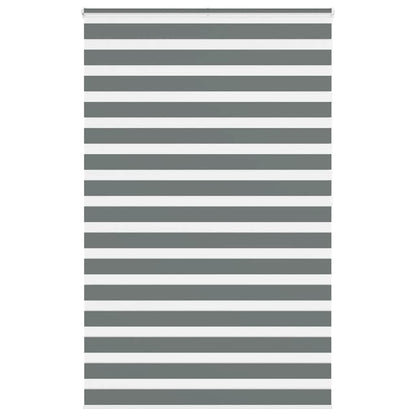 Zebra Roleta Šířka Látky 35,9 Cm Polyester Tmavě Šedá