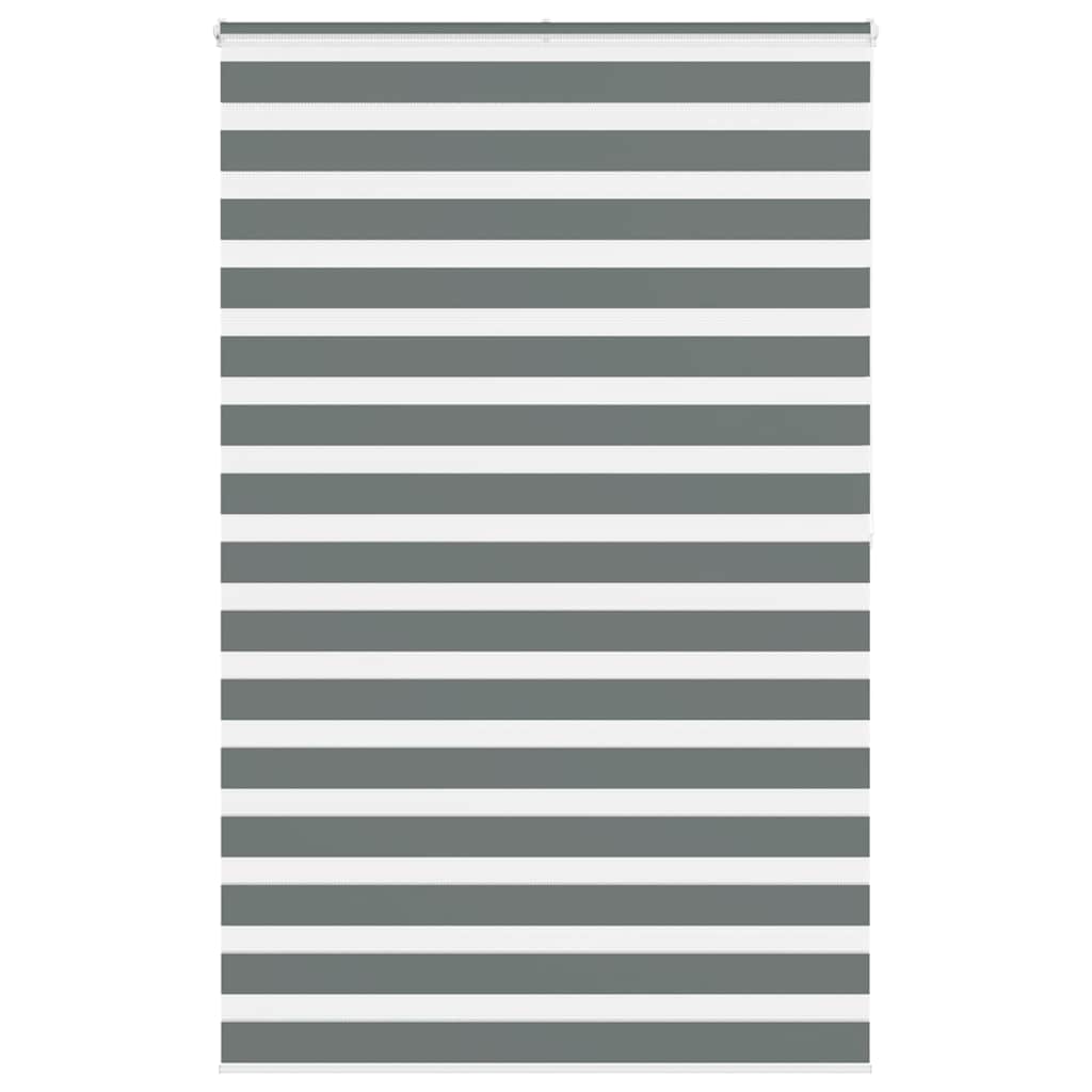 Zebra Roleta Šířka Látky 35,9 Cm Polyester Tmavě Šedá