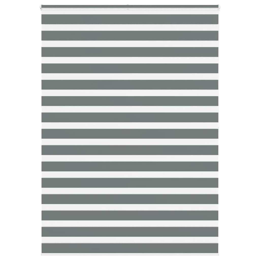 Zebra Roleta Šířka Látky 35,9 Cm Polyester Tmavě Šedá