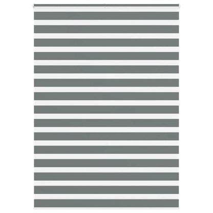 Zebra Roleta Šířka Látky 35,9 Cm Polyester Tmavě Šedá