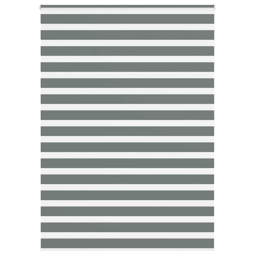 Zebra Roleta Šířka Látky 35,9 Cm Polyester Tmavě Šedá