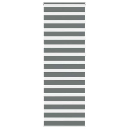 Zebra Roleta Šířka Látky 35,9 Cm Polyester Tmavě Šedá