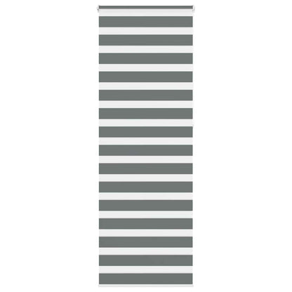 Zebra Roleta Šířka Látky 35,9 Cm Polyester Tmavě Šedá