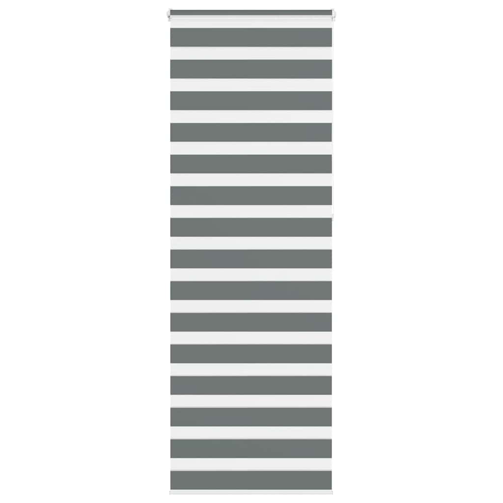 Zebra Roleta Šířka Látky 35,9 Cm Polyester Tmavě Šedá