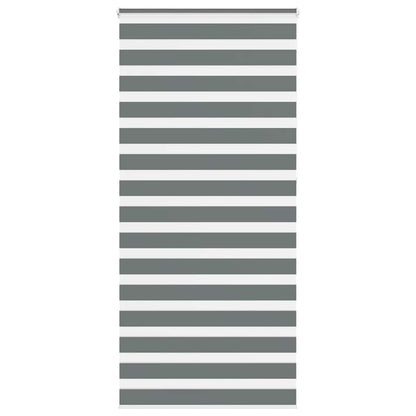 Zebra Roleta Šířka Látky 35,9 Cm Polyester Tmavě Šedá