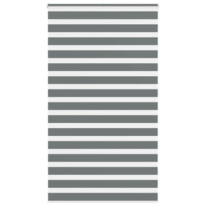 Zebra Roleta Šířka Látky 35,9 Cm Polyester Tmavě Šedá