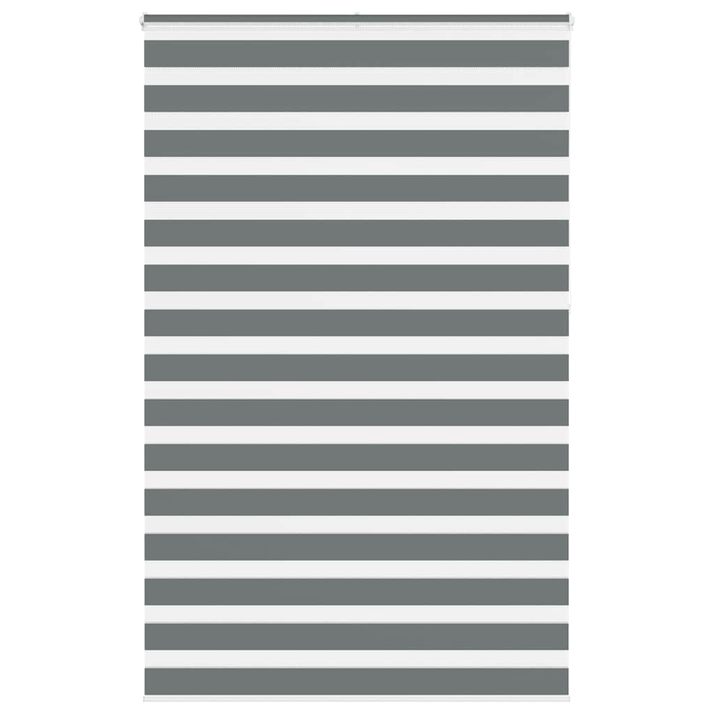 Zebra Roleta Šířka Látky 35,9 Cm Polyester Tmavě Šedá