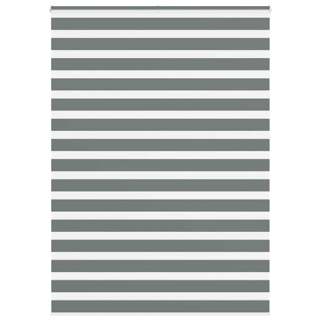 Zebra Roleta Šířka Látky 35,9 Cm Polyester Tmavě Šedá