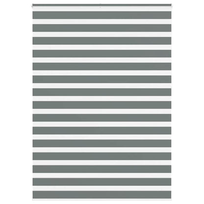 Zebra Roleta Šířka Látky 35,9 Cm Polyester Tmavě Šedá