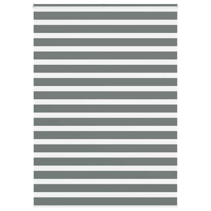 Zebra Roleta Šířka Látky 35,9 Cm Polyester Tmavě Šedá