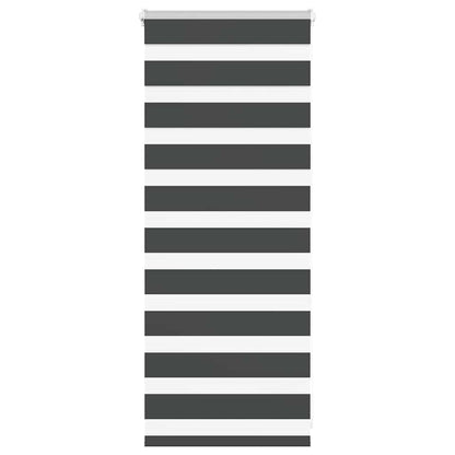 Zebra Roleta Černá Šířka Látky 85,9 Cm Polyester Černá