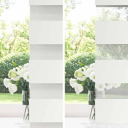 Zebra Roleta Černá Šířka Látky 85,9 Cm Polyester Černá