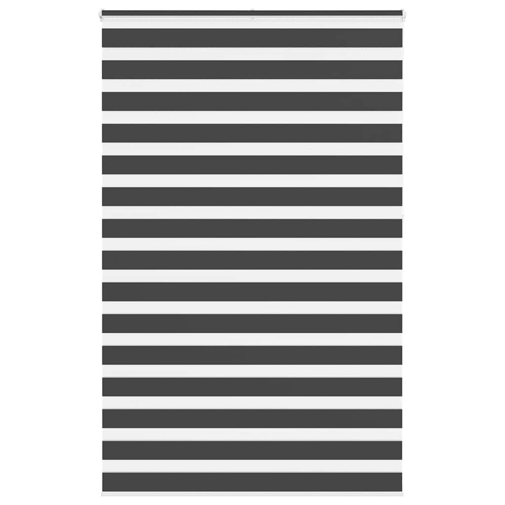 Zebra Roleta Černá Šířka Látky 85,9 Cm Polyester Černá