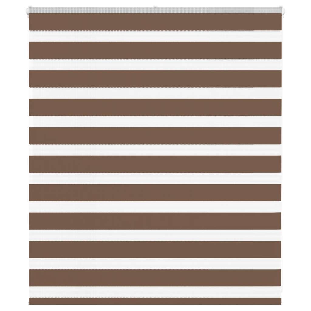 Zebra Roleta Šířka Látky 45,9 Cm Polyester Hnědá