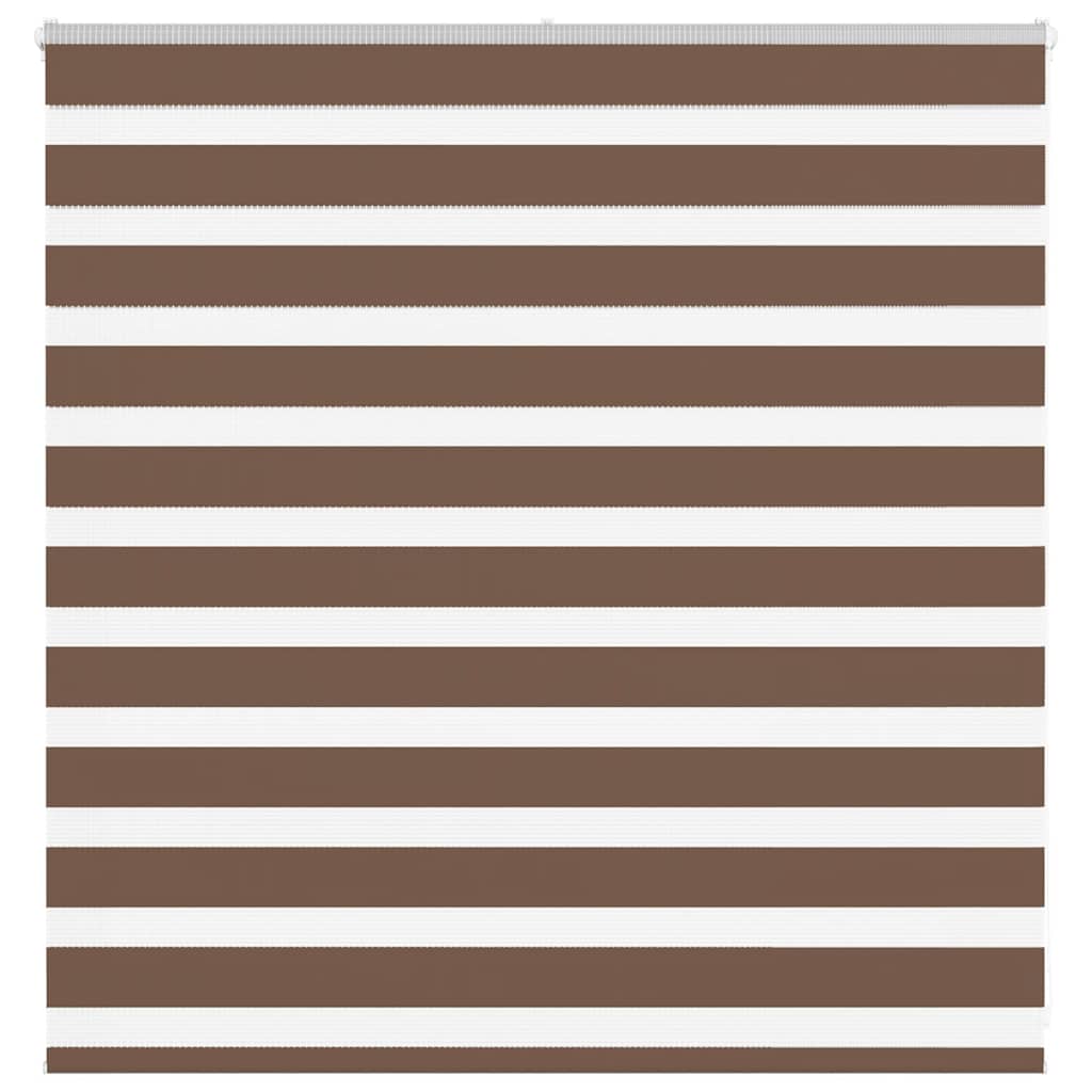 Zebra Roleta Šířka Látky 45,9 Cm Polyester Hnědá