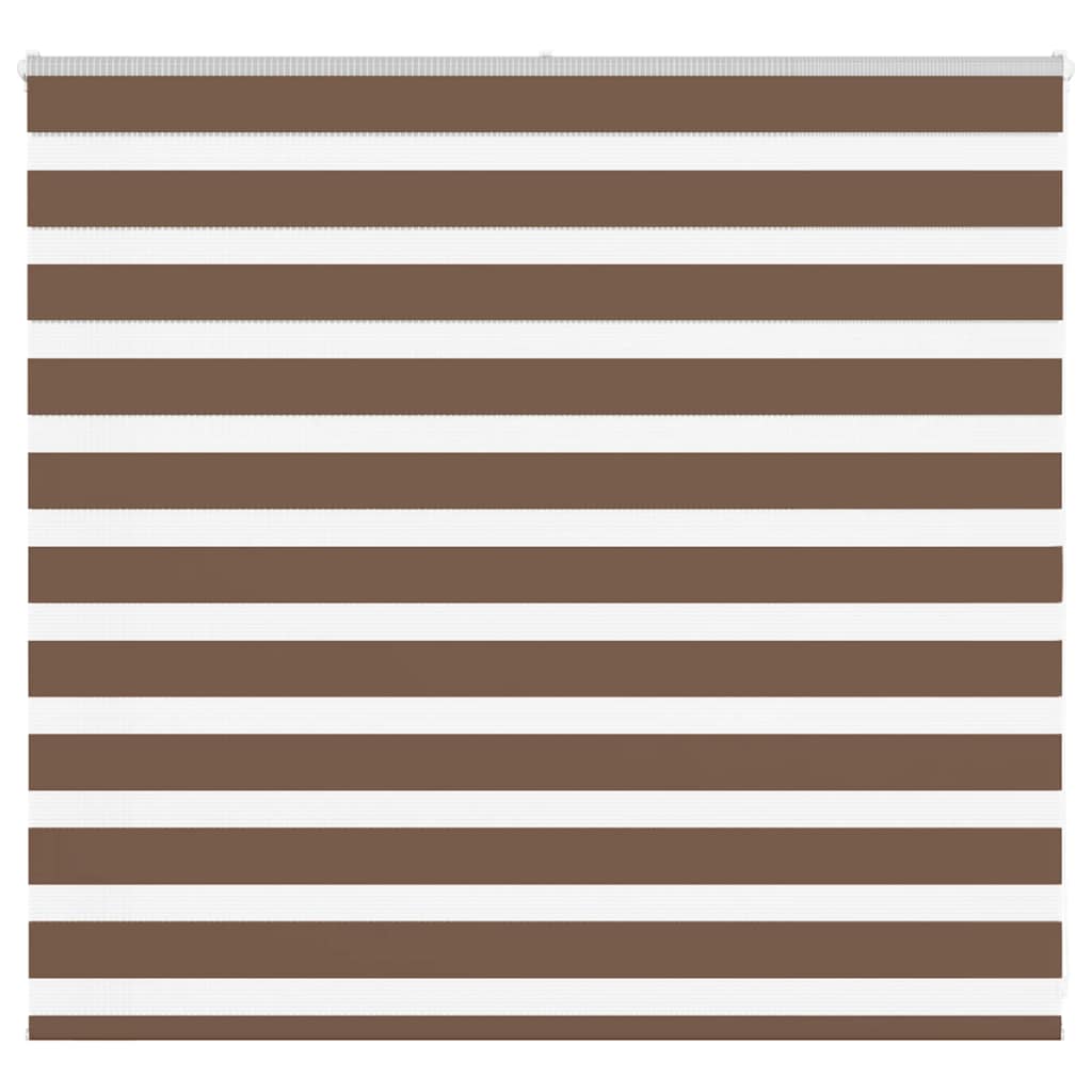 Zebra Roleta Šířka Látky 45,9 Cm Polyester Hnědá