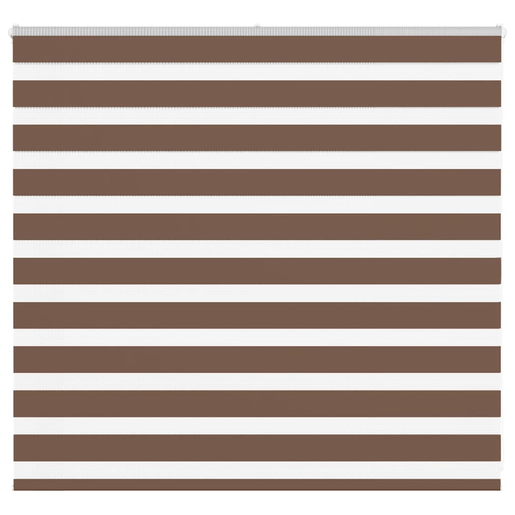 Zebra Roleta Šířka Látky 45,9 Cm Polyester Hnědá