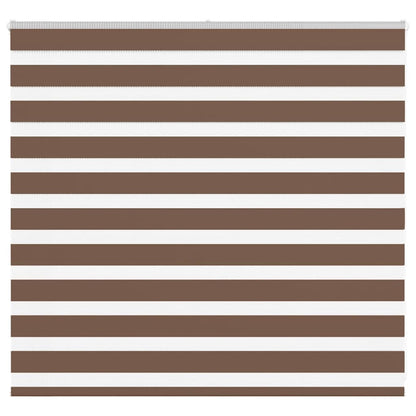 Zebra Roleta Šířka Látky 45,9 Cm Polyester Hnědá